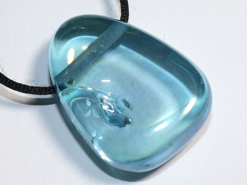 Aqua Aura mit Band oder Silber 925