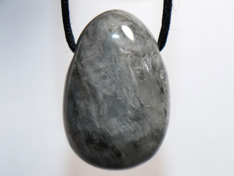 cat's eye quartz with cord or silver 925
