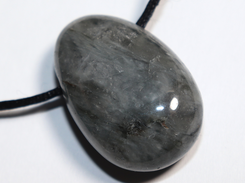 cat's eye quartz with cord or silver 925