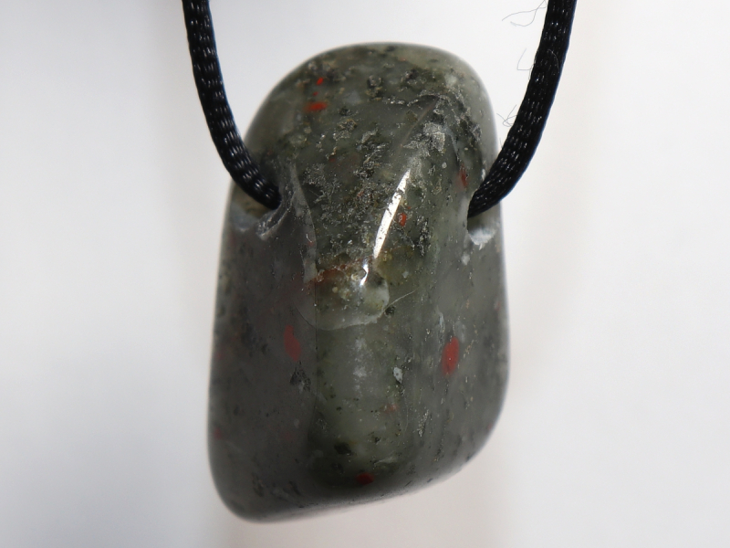 vulcan jasper with cord or silver 925