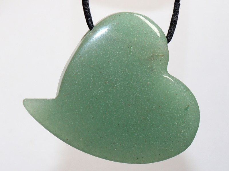 aventurine with cord or silver 925