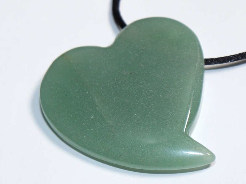 aventurine with cord or silver 925