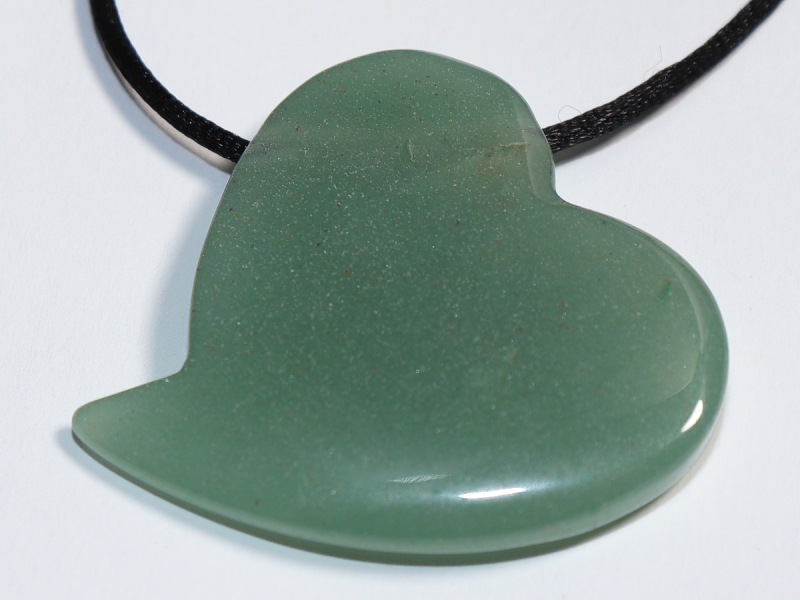 aventurine with cord or silver 925