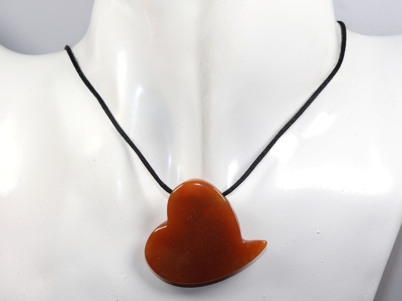 aventurine with cord or silver 925