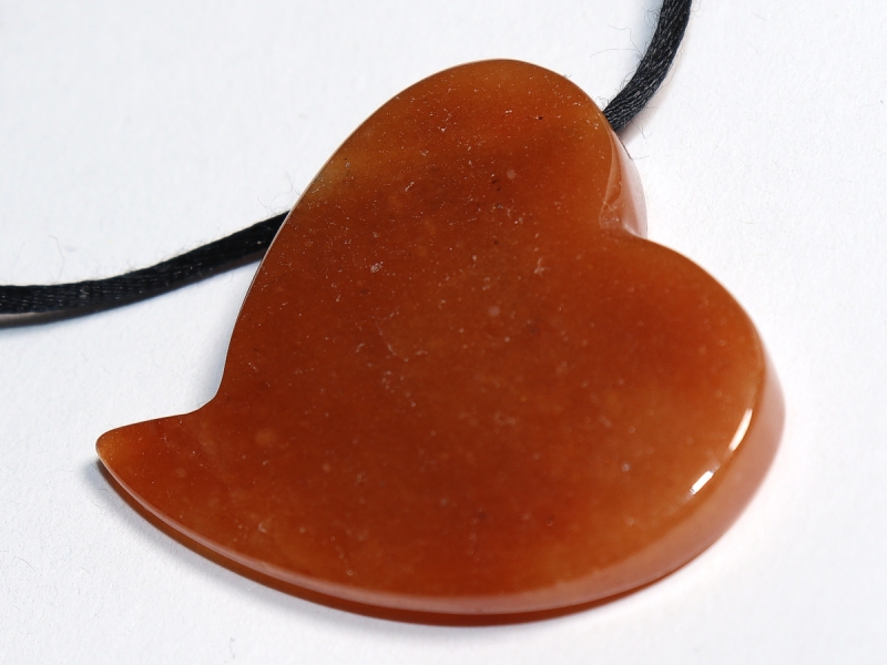 aventurine with cord or silver 925