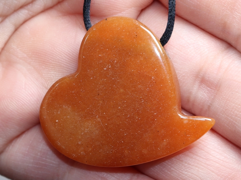 aventurine with cord or silver 925