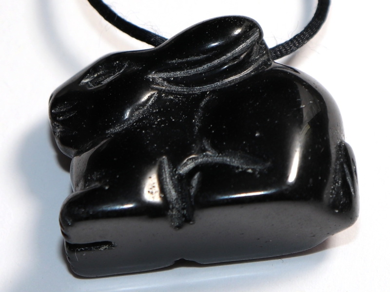 onyx with cord or silver 925