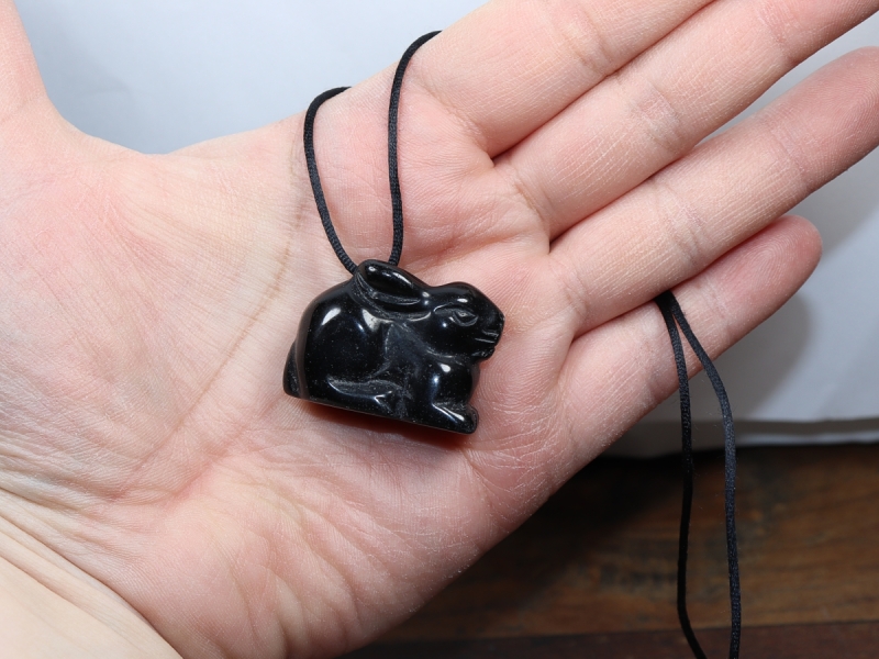 onyx with cord or silver 925