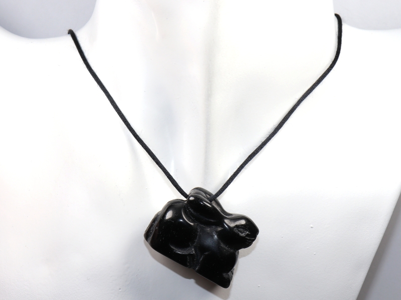 onyx with cord or silver 925