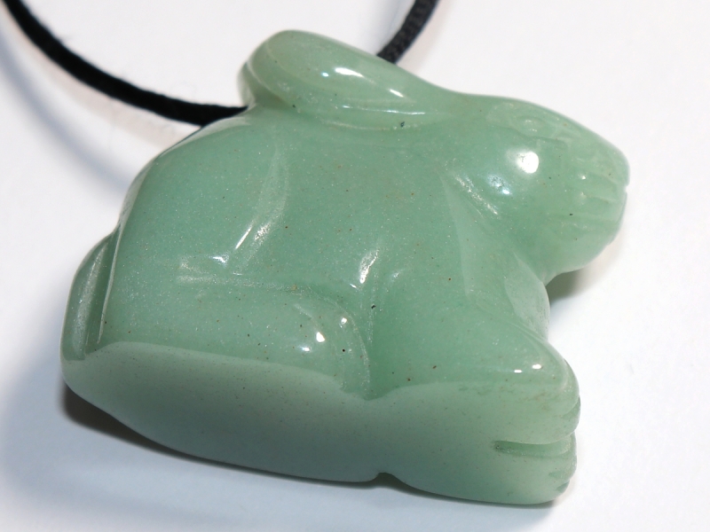 aventurine with cord or silver 925