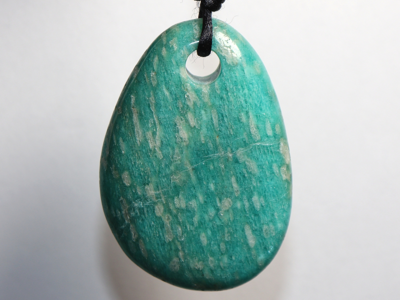 amazonite with cord