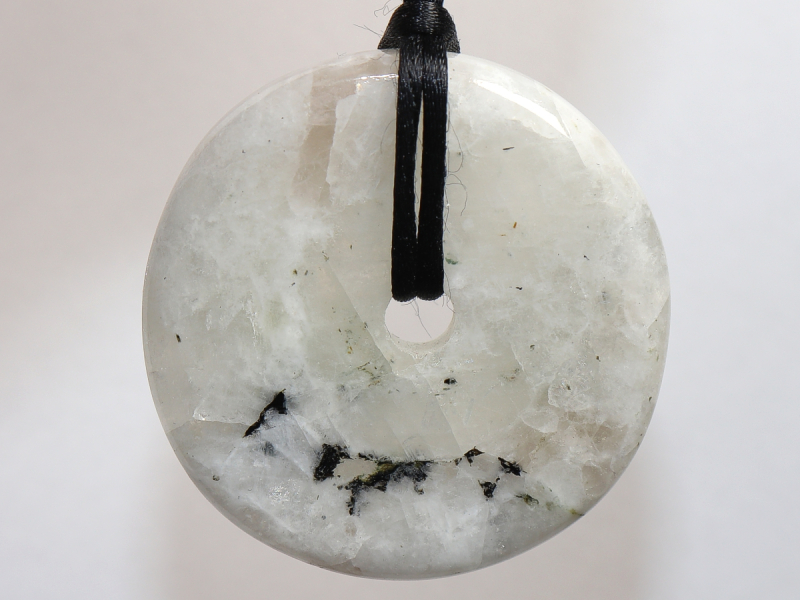 white labradorite with cord