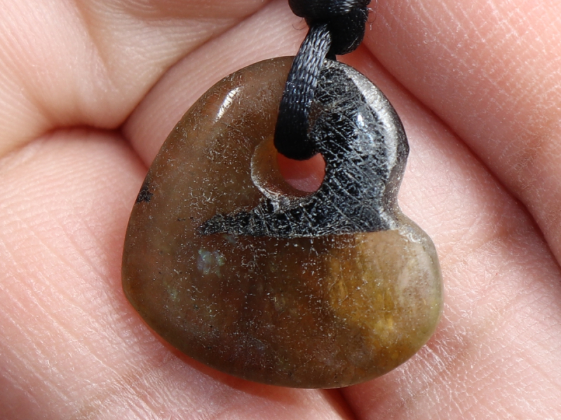 labradorite with cord