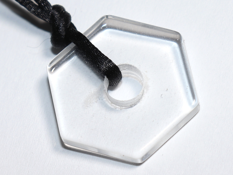 Bergkristall mit Band