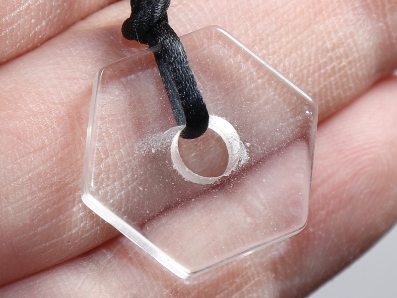 Bergkristall mit Band