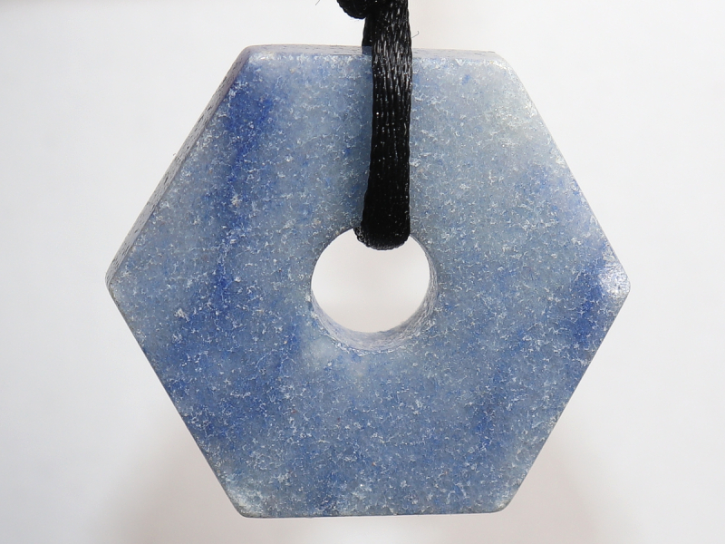 blue quartz with cord