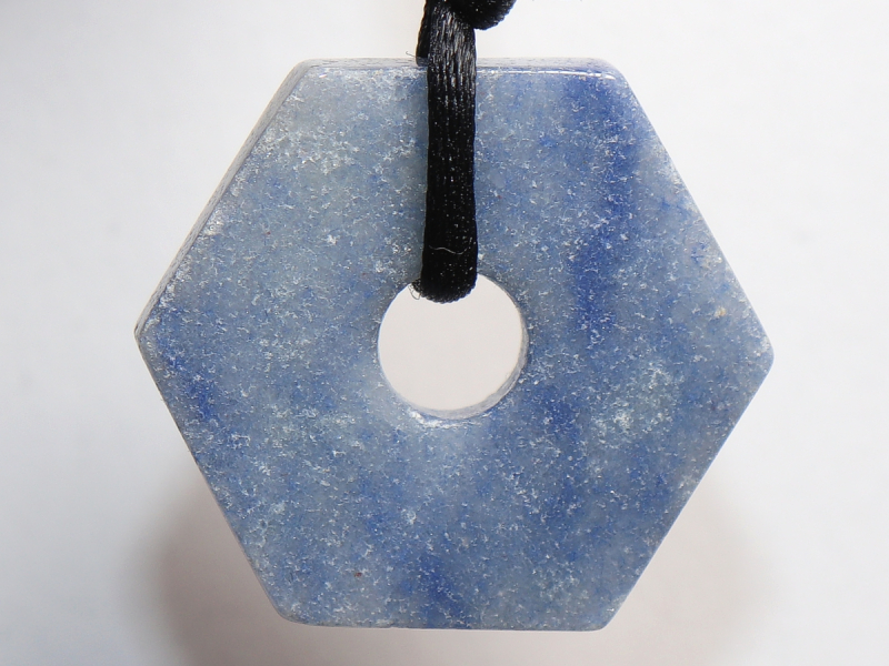 blue quartz with cord