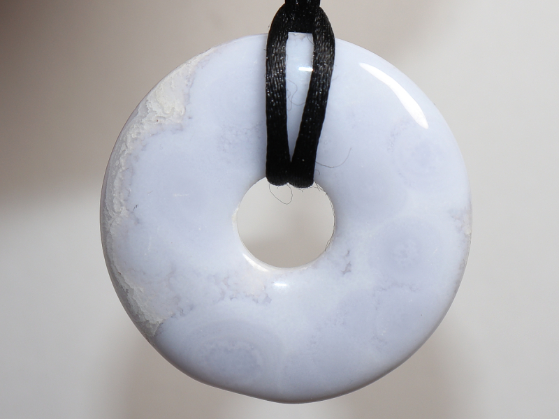 chalcedony with cord