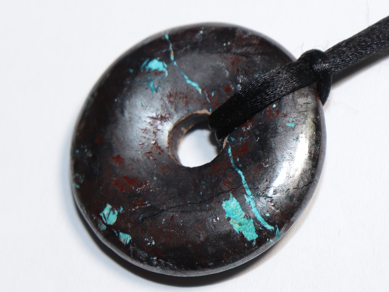 Hämatit-Chrysokoll mit Band