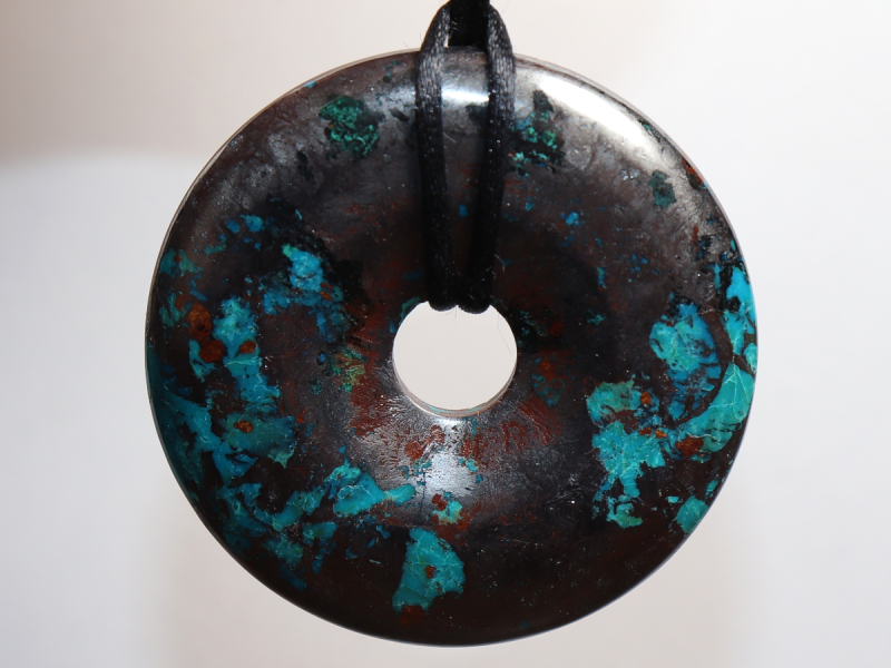 Hämatit-Chrysokoll mit Band