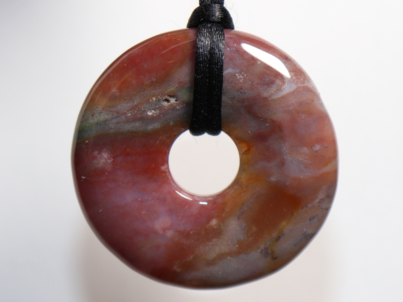 chalcedony with cord