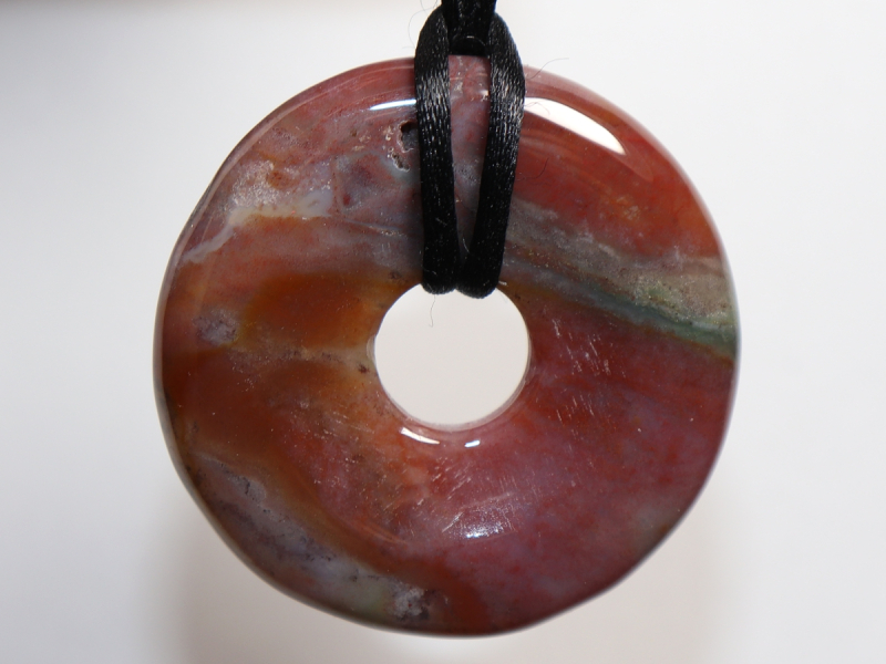 chalcedony with cord