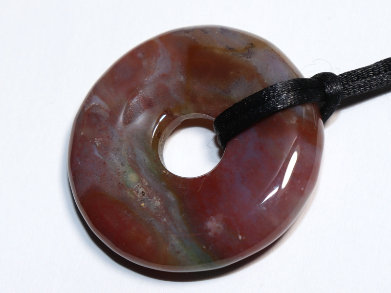 chalcedony with cord