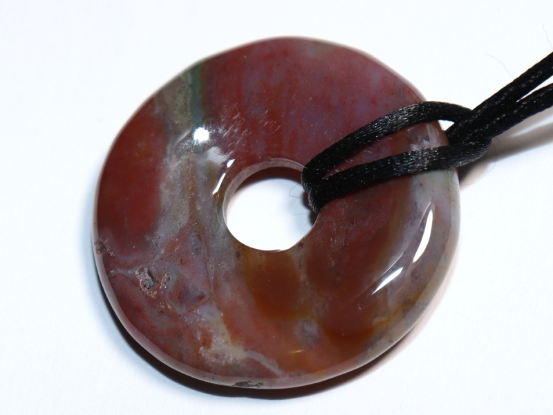 chalcedony with cord