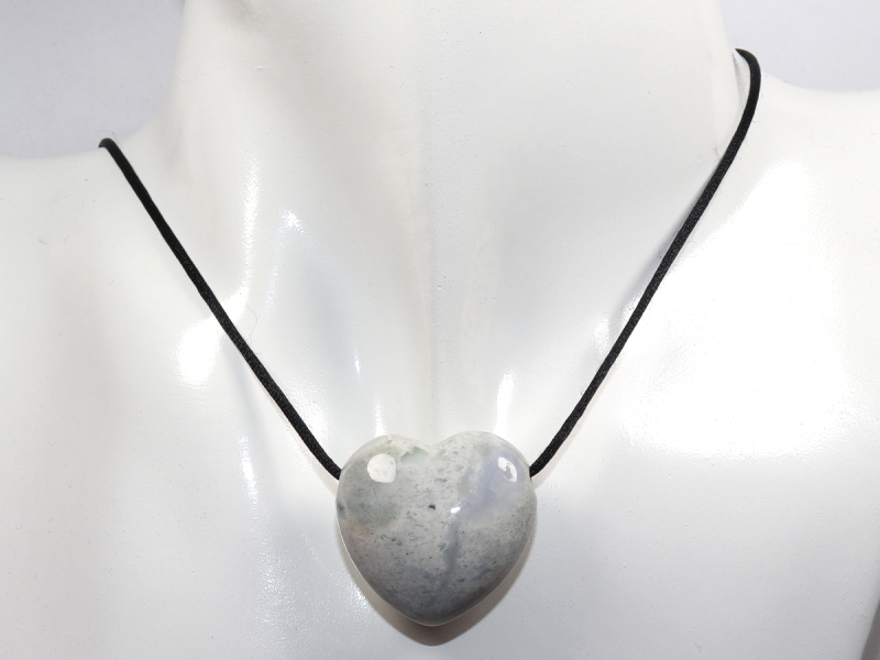 ocean jasper with cord or silver 925