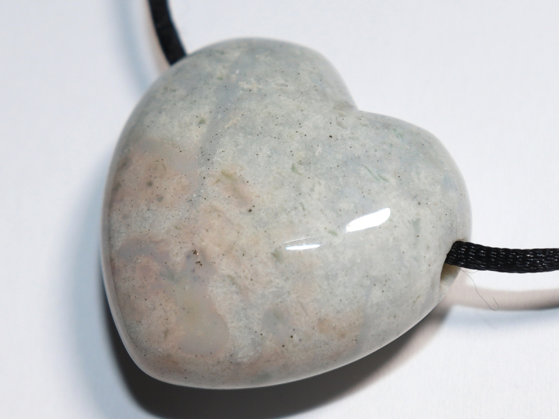 ocean jasper with cord or silver 925