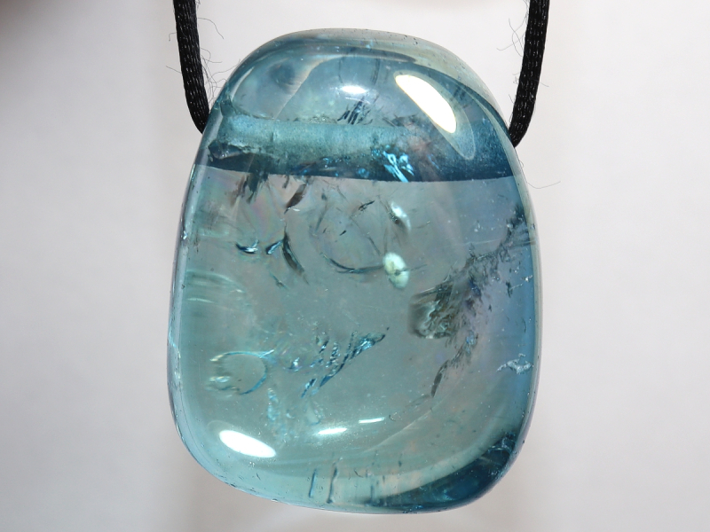 Aqua Aura mit Band oder Silber 925