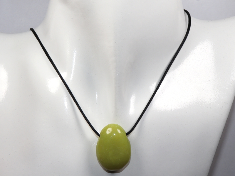 serpentine with cord or silver 925
