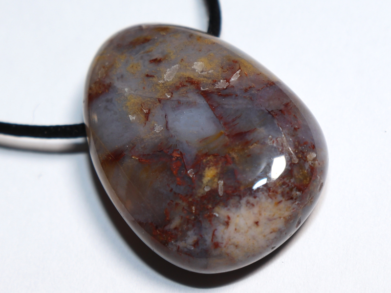 pietersite with cord or silver 925
