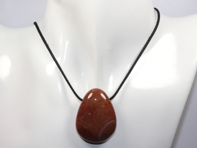 sardonyx with cord or silver 925
