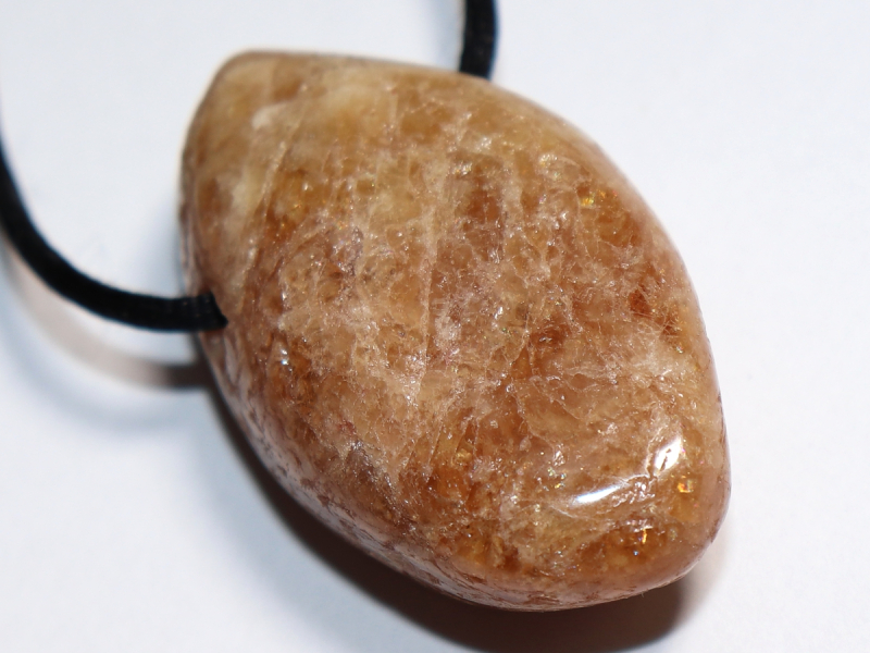 tourmaline with cord or silver 925