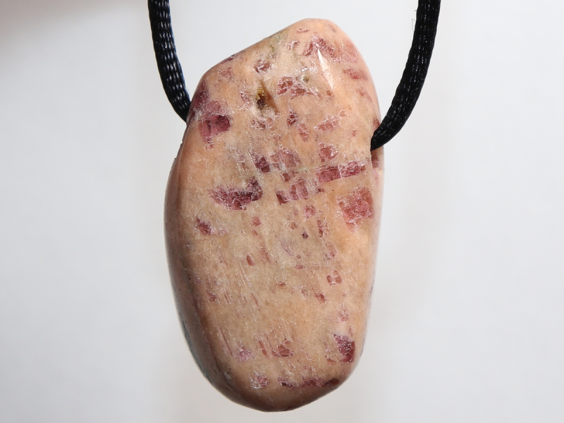 tourmaline with cord or silver 925
