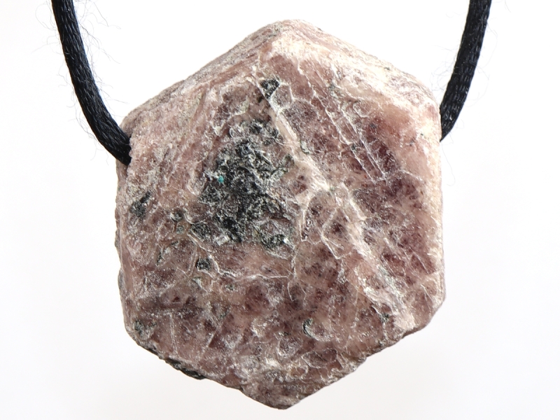ruby with cord or silver 925