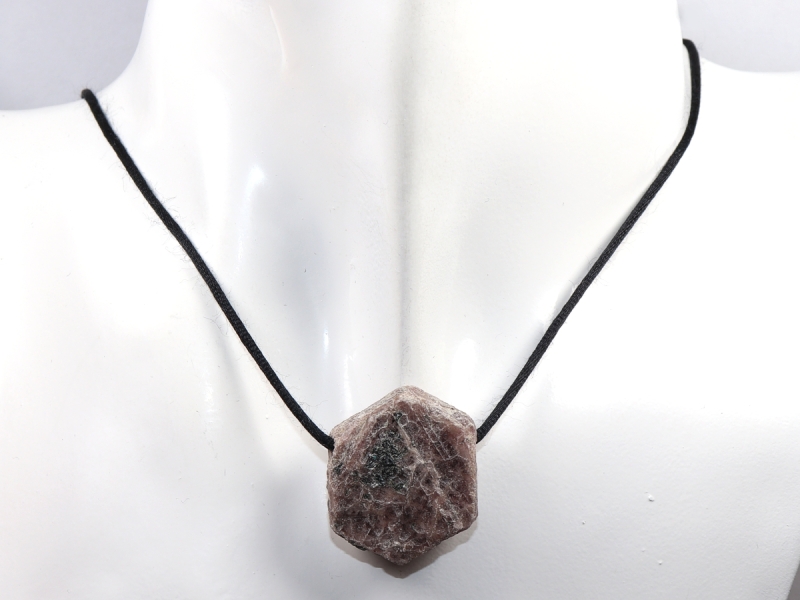 ruby with cord or silver 925
