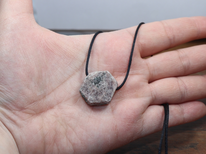 ruby with cord or silver 925