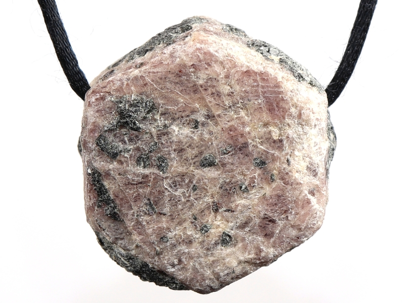 ruby with cord or silver 925