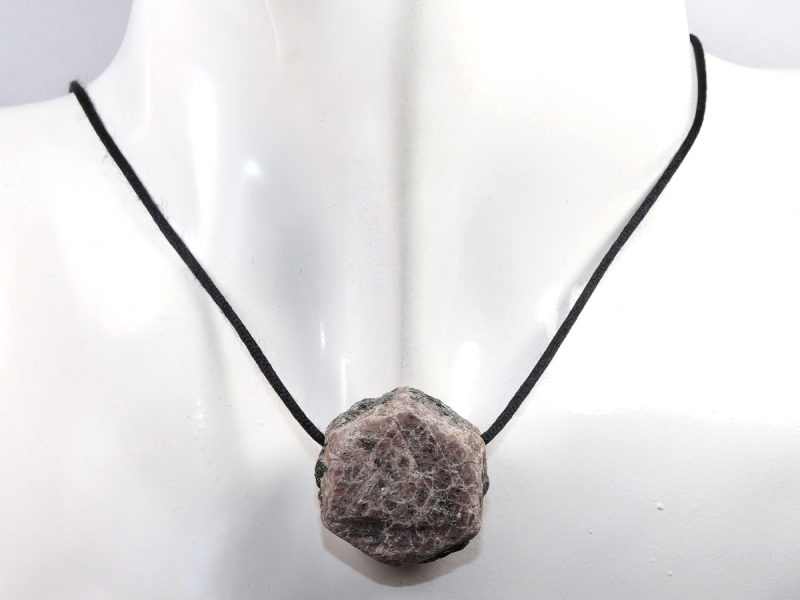 ruby with cord or silver 925