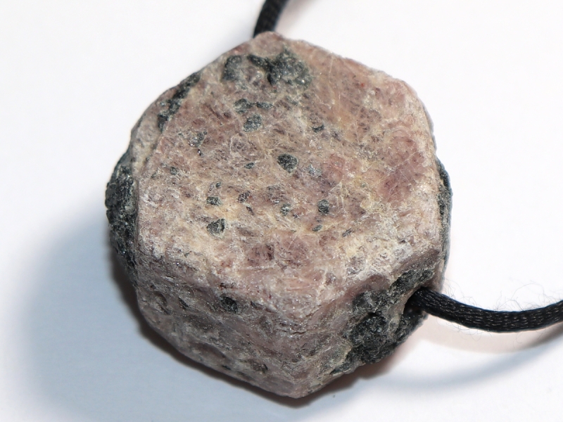 ruby with cord or silver 925