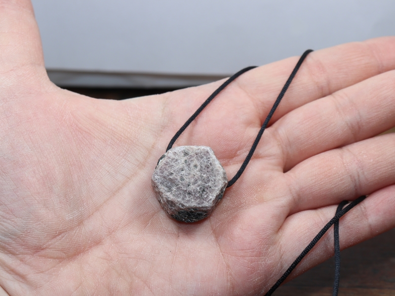 ruby with cord or silver 925