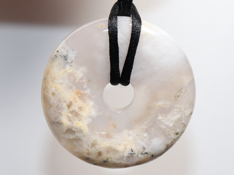 chalcedony with cord