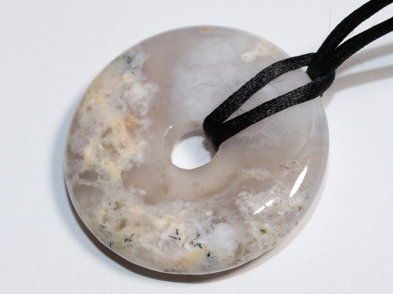 chalcedony with cord