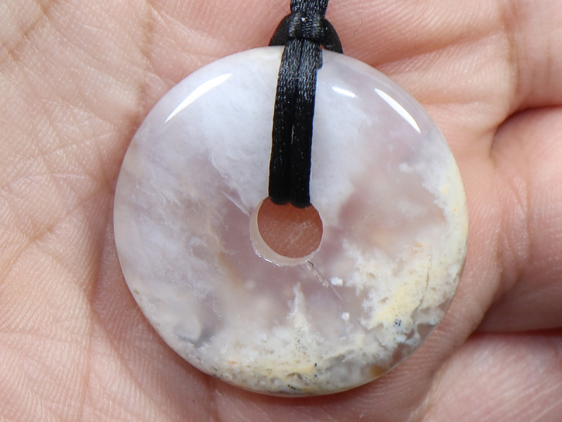 chalcedony with cord