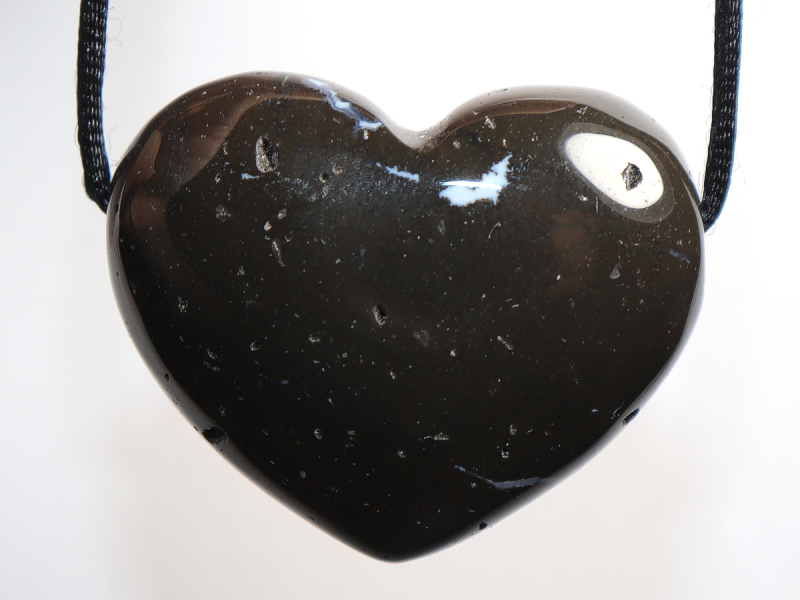 onyx with cord or silver 925