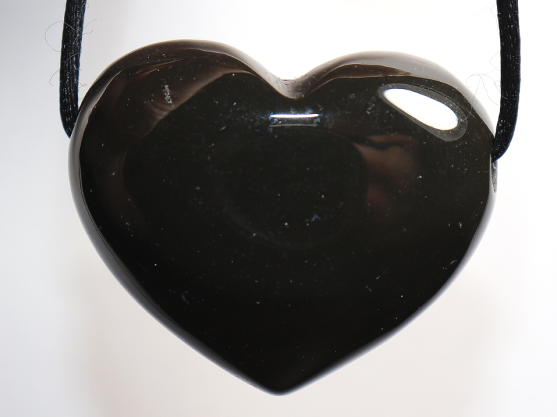 onyx with cord or silver 925