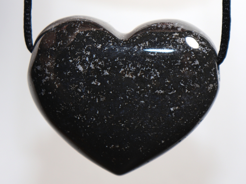 onyx with cord or silver 925