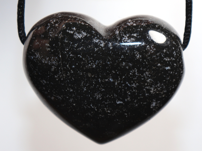 onyx with cord or silver 925